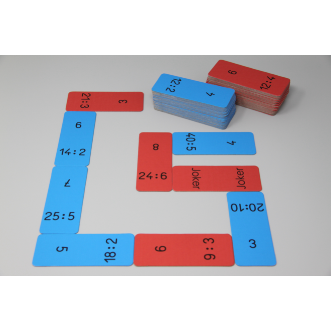 Domino, Vermenigvuldigen, tot 100