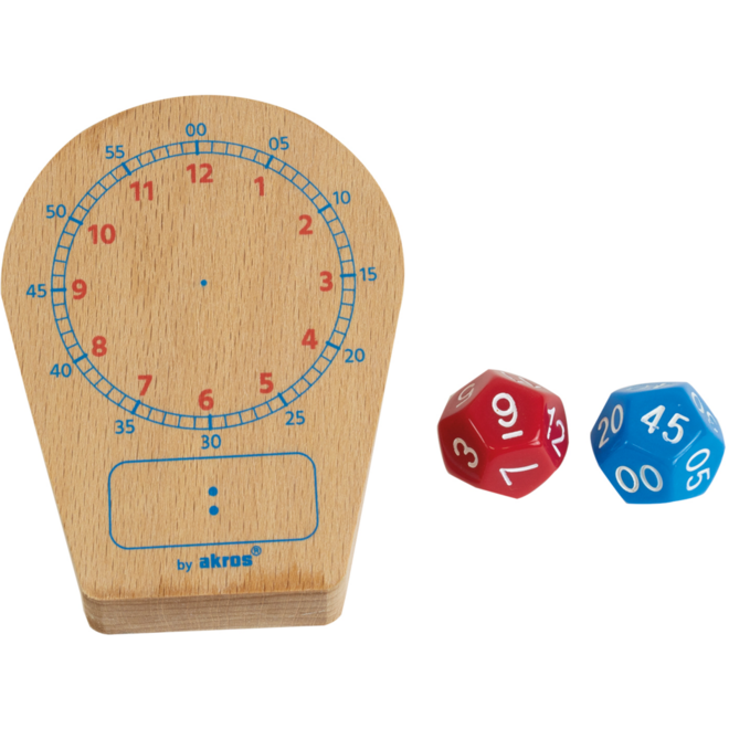 Kloktijdenspel "analoog/digitaal"