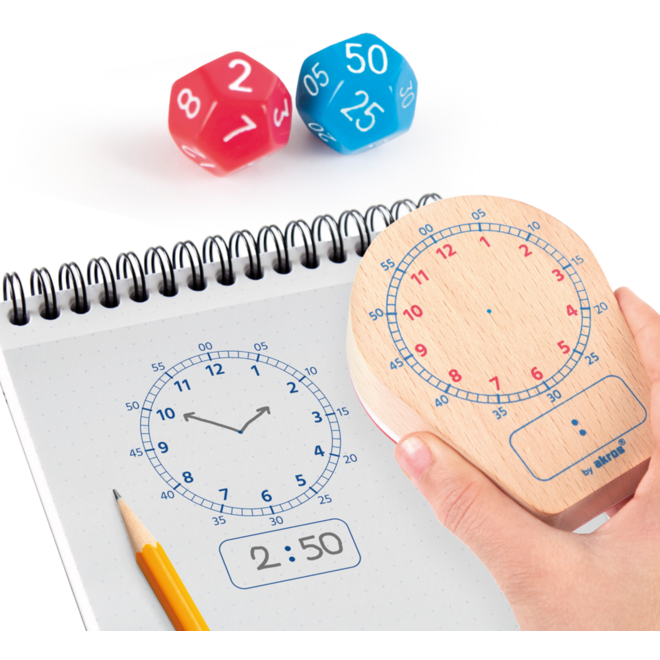 Kloktijdenspel "analoog/digitaal"