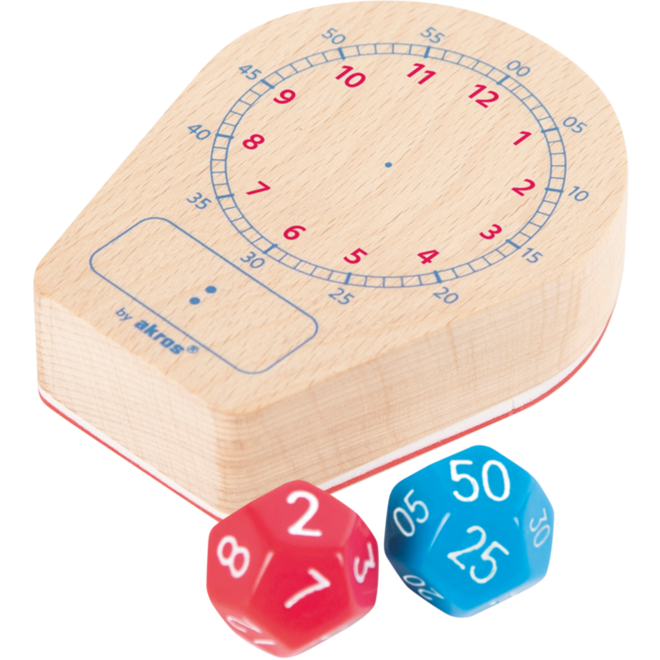 Kloktijdenspel "analoog/digitaal"