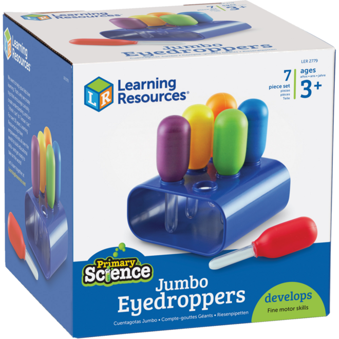 Jumbo pipetten in een standaard