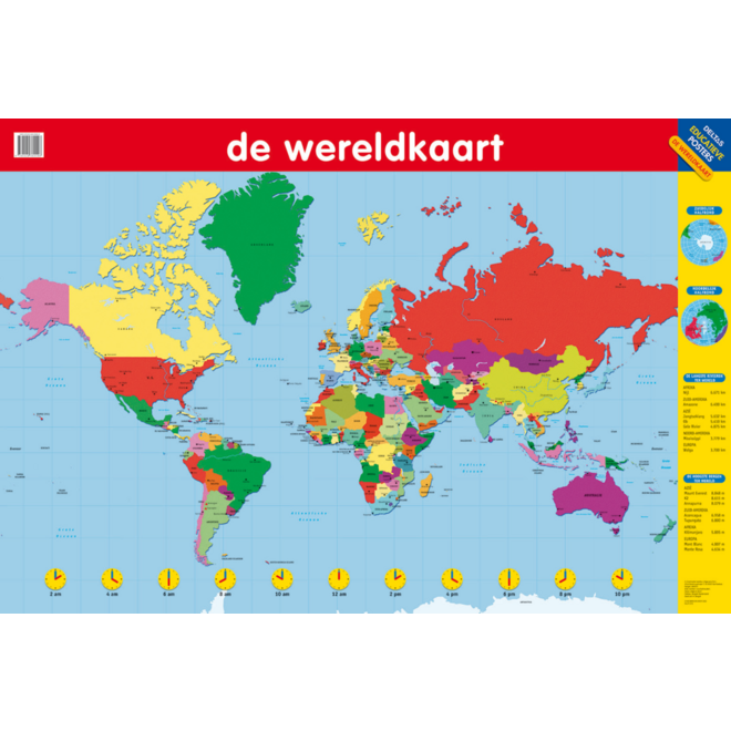Educatieve Poster: Wereld