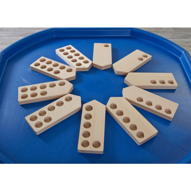 Rekenbootjes (10 stuks)