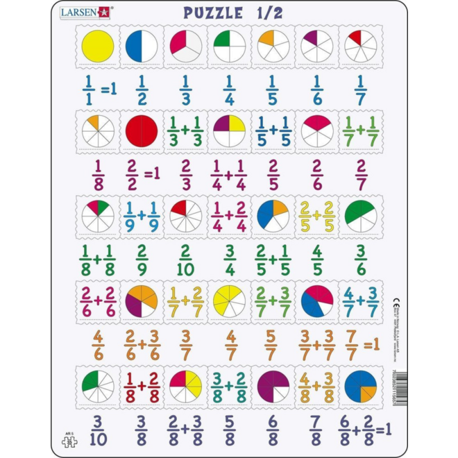 Maxi puzzel - breuken