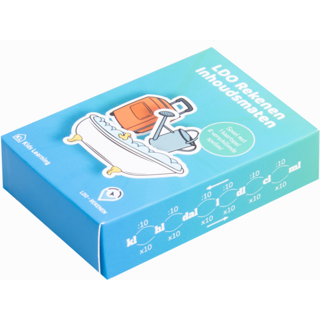 LDO Rekenen – Kaartspel meten – set van 3