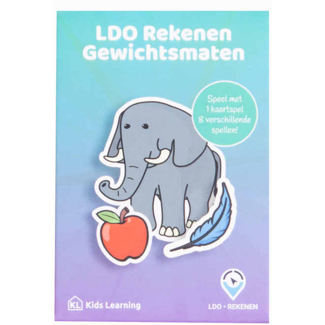 LDO Rekenen – Kaartspel meten – set van 3