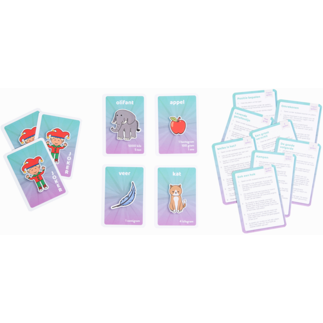 LDO Rekenen – Kaartspel meten – set van 3