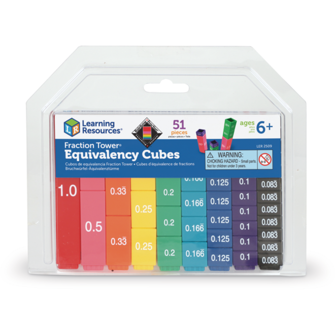 Fraction Tower® equivalentiekubussen