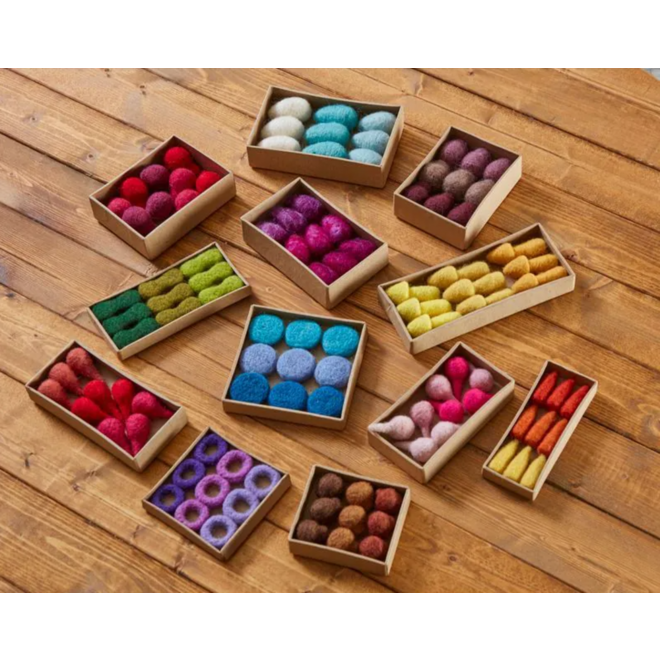 Loose parts van vilt