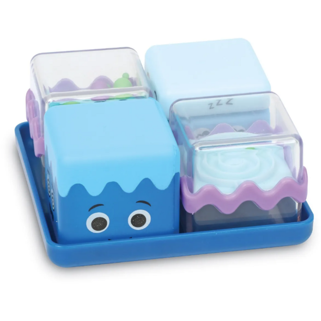 Zintuiglijke Blokjes Zintuiglijke Fidget Set, cool down