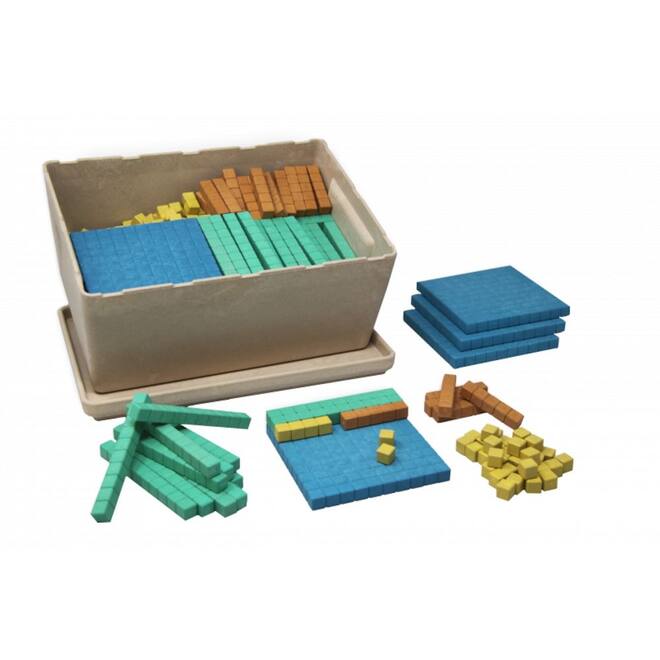 MAB set in natuurlijke kleuren (set van 452 onderdelen)