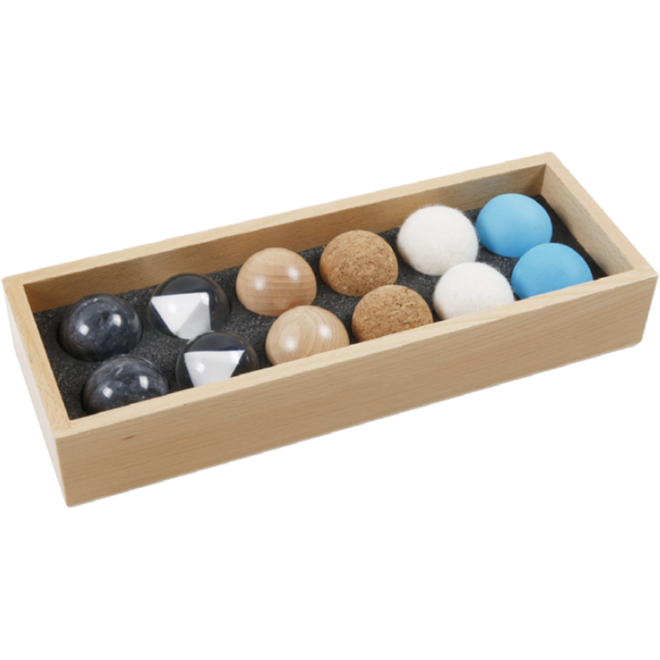 Tactiele bollen, 12 st.