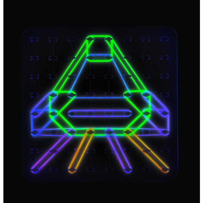STEM Onderzoekers Geo-Glow Kunst