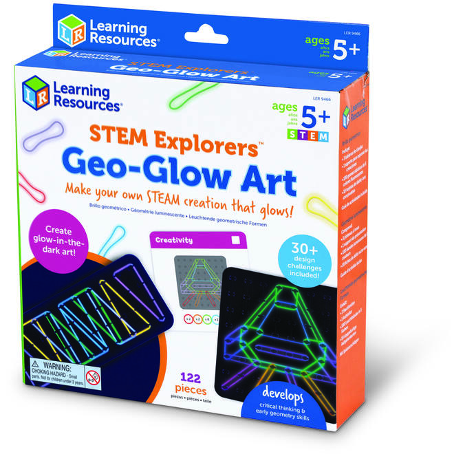 STEM Onderzoekers Geo-Glow Kunst