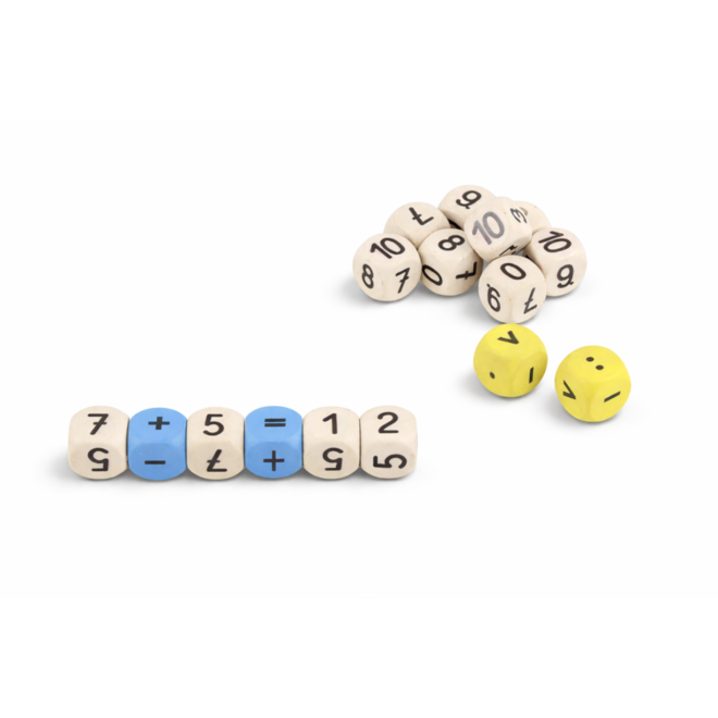 Twin Dice, 16 stuks met voorbeelden, in kartonnen doos