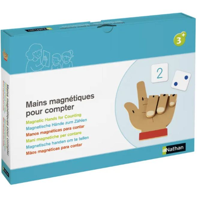 Magnetische handen om te tellen