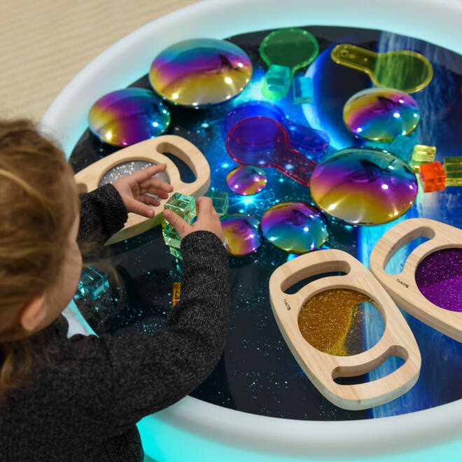 Discovery glow lage tafel