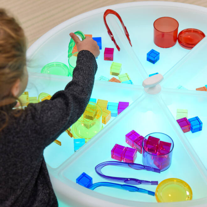 Discovery glow lage tafel