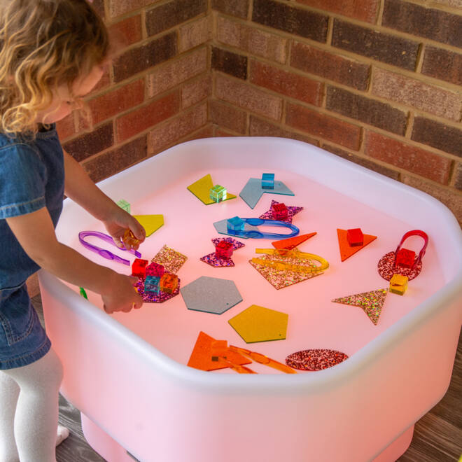 Discovery glow tafel, doorsnede 68,5 cm