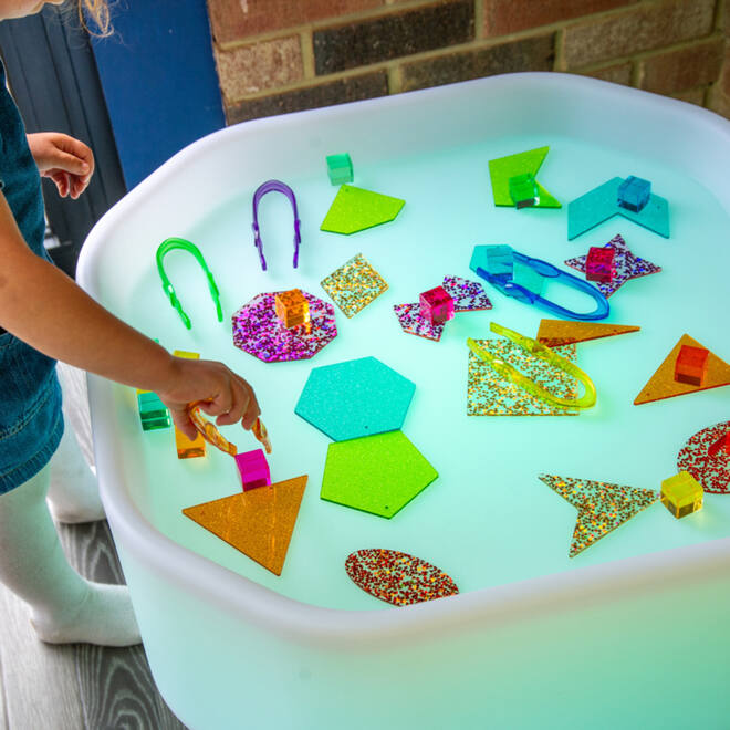 Discovery glow tafel, doorsnede 68,5 cm