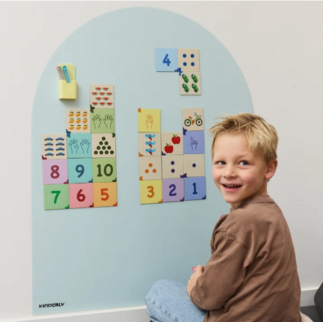 Magnetische cijferpuzzel