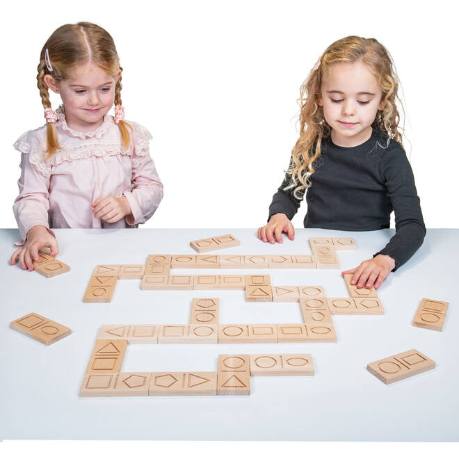 Domino's vormen, sensorisch