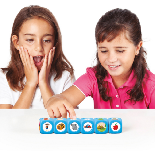 Kletsdobbelstenen voor jonge kinderen