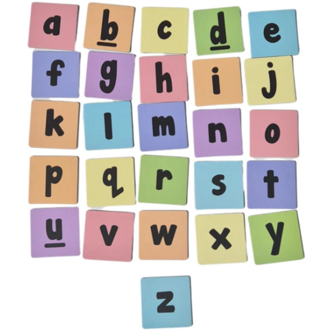 Magnetische kleine letters