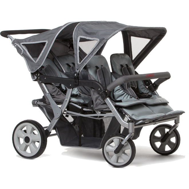 Wandelwagen Cabrio vierzitter