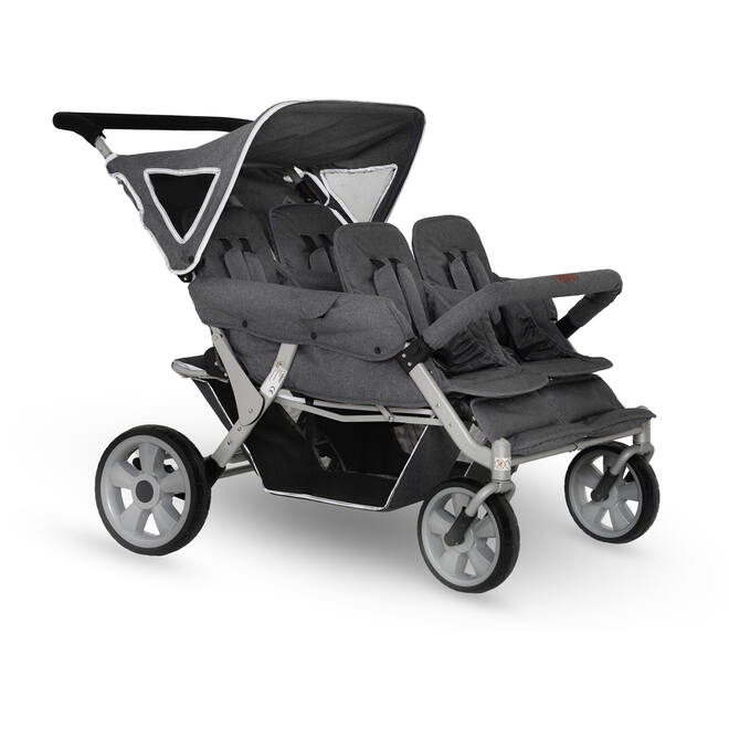 Wandelwagen Cabrio vierzitter