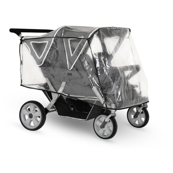 Regenhoes voor wandelwagen Cabrio zeszitter
