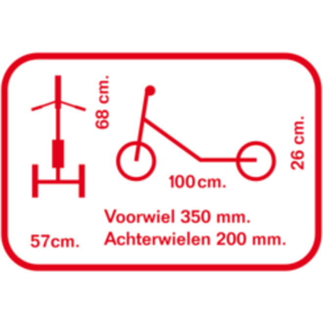 Easy rider maxi gegalvaniseerd