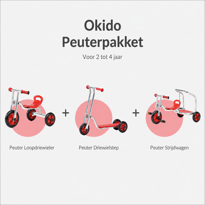 Okido Peuterpakket, voor 2 tot 4 jaar