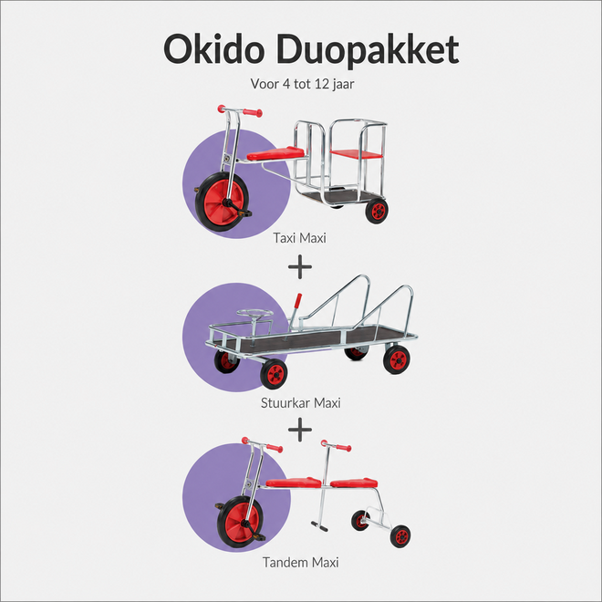Okido Duopakket, voor 4 tot 12 jaar