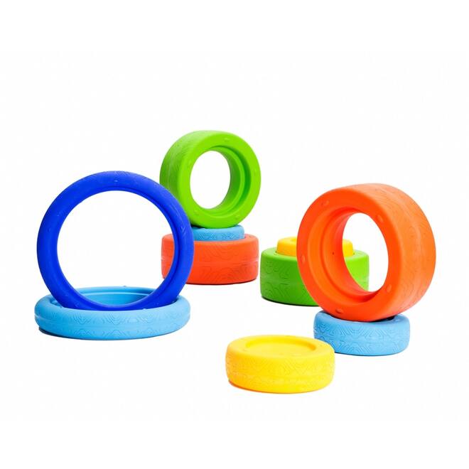 Motorische wielen, set van 10 stuks