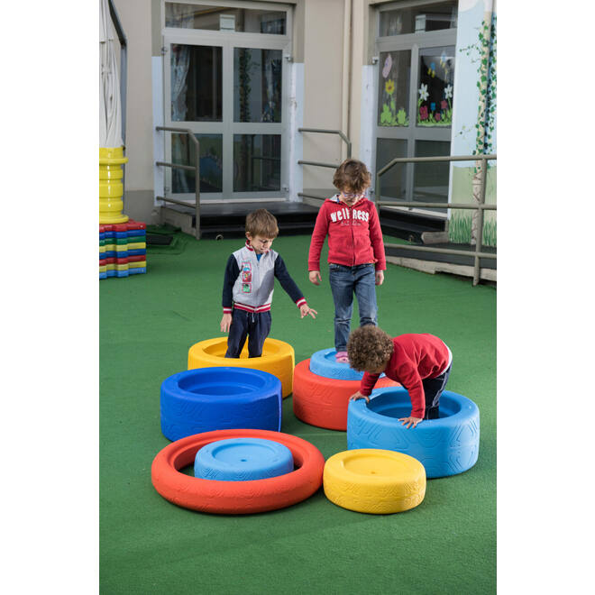 Motorische wielen, set van 10 stuks