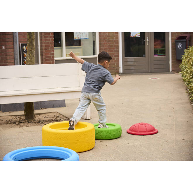 Turtlegym met 3 motorische wielen