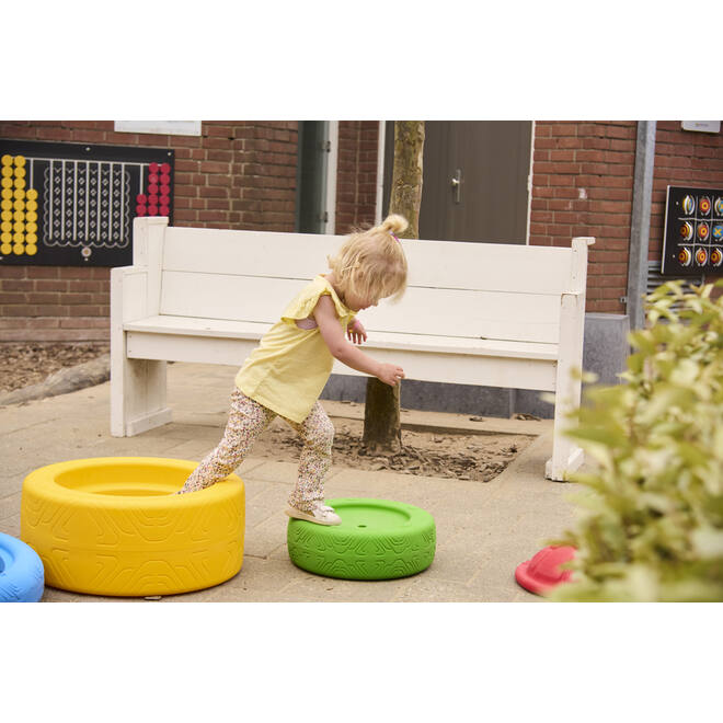 Turtlegym met 3 motorische wielen
