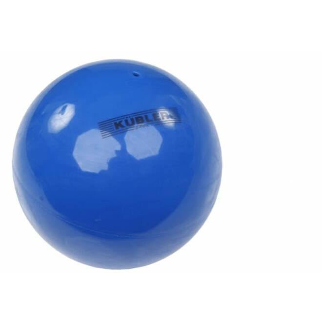 Gymnastiekbal 18 cm blauw, 175 gram