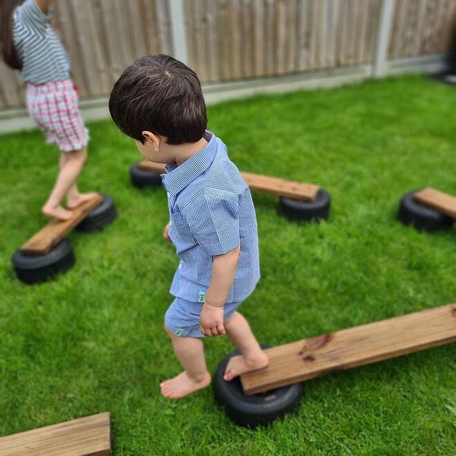 Wandelplanken voor minibanden 6 stuks
