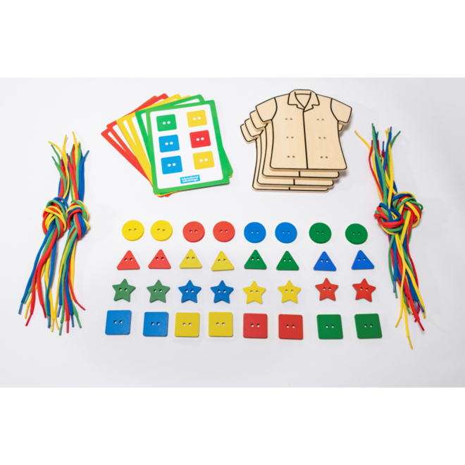 Houten rijgkleding