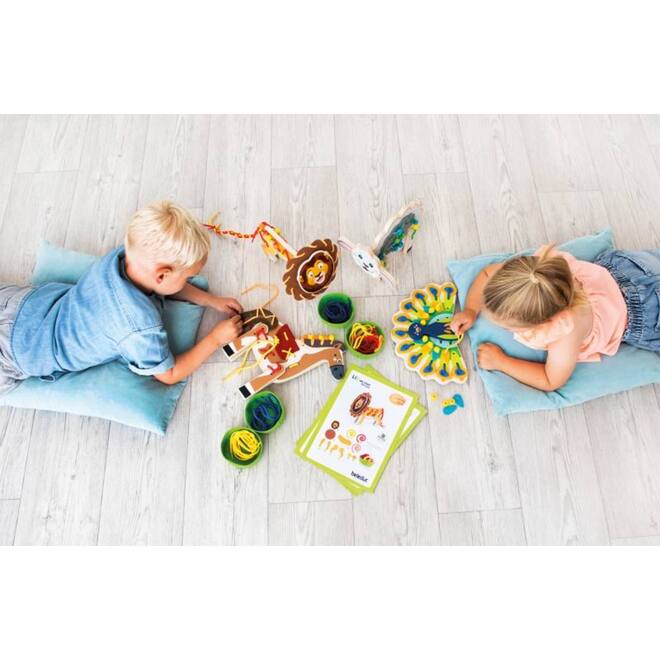 Rijg dieren XXL set, 129st