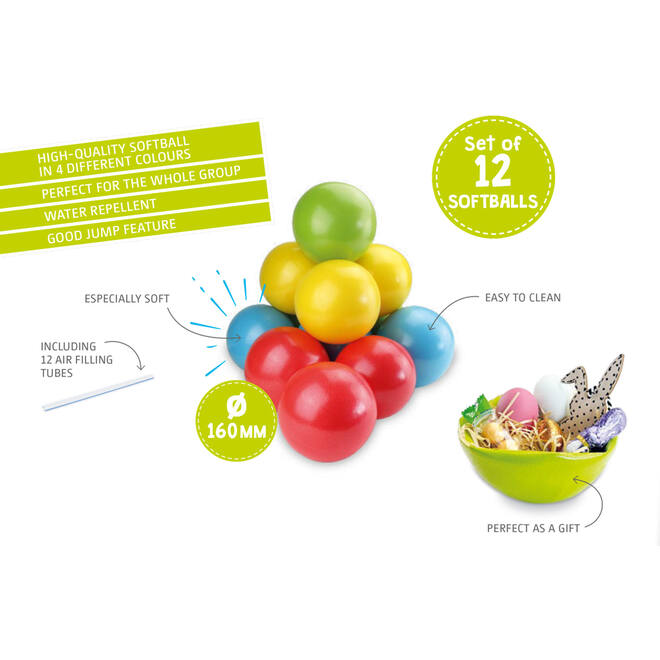 Super-Softballen, 12 stuks