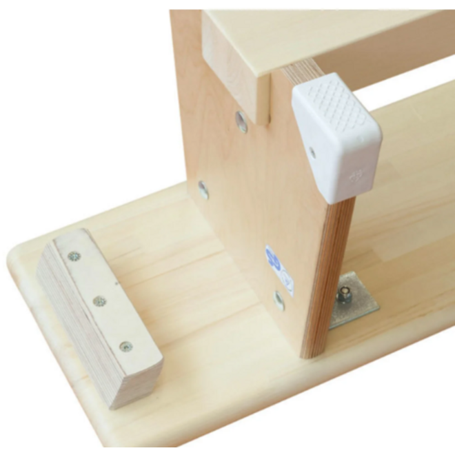 Turn-/gymnastiekbank, 200 cm, gemaakt van knoestvrij zachthout