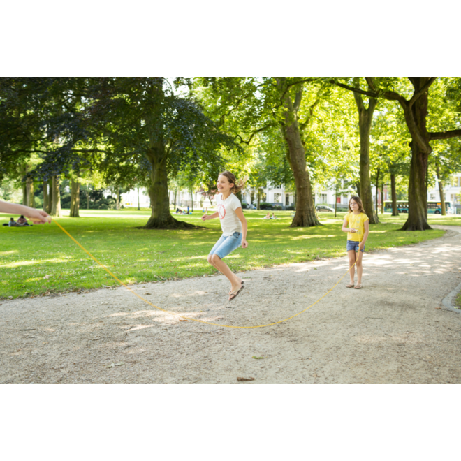 BS | Springtouw extra lang 5 meter, naturel