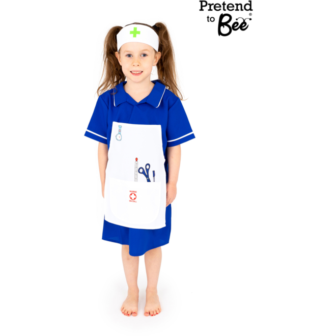 Verkleedkleding ECO zuster, 4-7 jaar