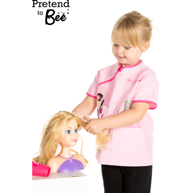 Verkleedkleding ECO schoonheidsspecialiste, 4-7 jaar
