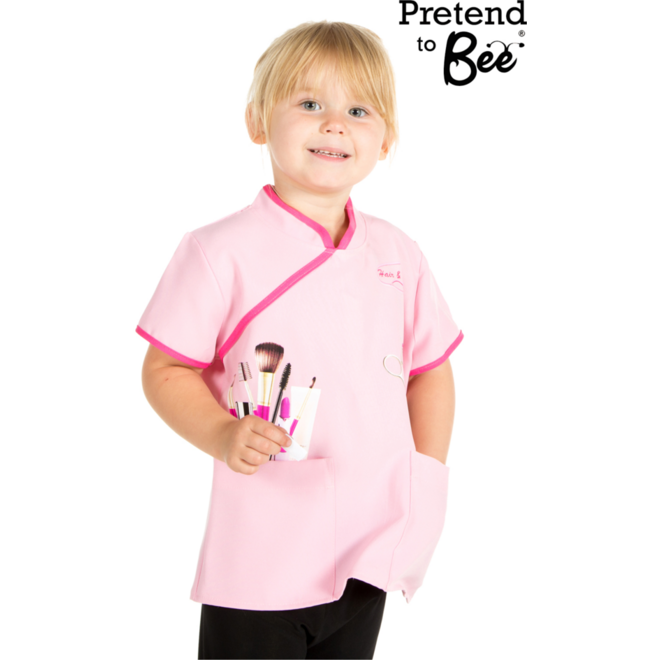 Verkleedkleding ECO schoonheidsspecialiste, 4-7 jaar