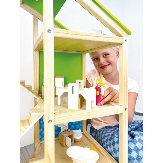 Poppenhuis set compleet XL