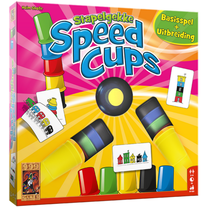 Stapelgekke Speed Cups 6 spelers